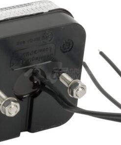 Luz de galibó LED, cuadrada, 12-24 V, 65 x 65 x 28 mm, Kramp