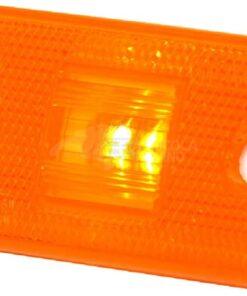 Luz de galibó LED, rectangular, 12-24 V, 106 x 46 x 23 mm, Kramp