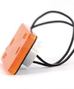 Luz de galibó LED, rectangular, 12-24 V, 106 x 46 x 23 mm, Kramp