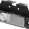 Luz de galibó LED, rectangular, 12-24 V, 130 x 57 x 43 mm, Kramp