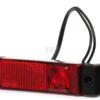 Luz de galibó LED, rectangular, 12-24 V, 130 x 32 x 20 mm, Kramp