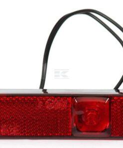 Luz de galibó LED, rectangular, 12-24 V, 130 x 32 x 20 mm, Kramp