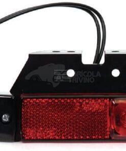 Luz de galibó LED, rectangular, 12-24 V, 130 x 57 x 43 mm, Kramp
