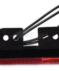Luz de galibó LED, rectangular, 12-24 V, 130 x 57 x 43 mm, Kramp