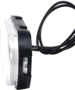 Luz marcadora LED, rectangular, 12 - 24 V, 124 x 49 x 20 mm, Kramp