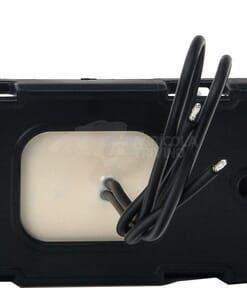 Luz marcadora LED, rectangular, 12 - 24 V, 124 x 49 x 20 mm, Kramp