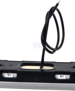 Luz marcadora LED, rectangular, 12 - 24 V, 124 x 49 x 20 mm, Kramp