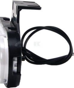 Luz marcadora LED, rectangular, 12 - 24 V, 124 x 49 x 20 mm, Kramp