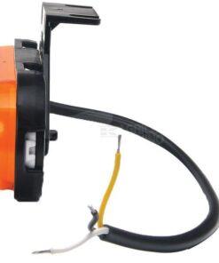 Luz marcadora LED, con indicador de dirección, rectangular, 12 - 24 V, 124 x 49 x 20 mm, Kramp 21 Luz marcadora LED, con indicador de dirección, rectangular, 12 - 24 V, 124 x 49 x 20 mm, Kramp