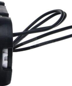 Luz marcadora LED, rectangular, 12 - 24 V, 124 x 49 x 20 mm, Kramp