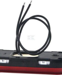 Luz marcadora LED, rectangular, 12 - 24 V, 124 x 49 x 20 mm, Kramp