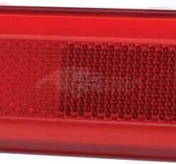 Luz marcadora LED, rectangular, 12 - 24 V, 124 x 49 x 20 mm, Kramp