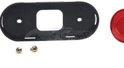 Luz marcadora LED, rectangular, 12 - 24 V, 124 x 49 x 20 mm, Kramp