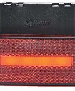 Luz marcadora LED, rectangular, 12 - 24 V, 115,3 x 41,3 x 20 mm, Kramp