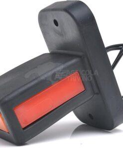 Luz de gálibo lateral frontal/contorno posterior recto LED 12-24V KRAMP 10 Luz de gálibo lateral frontal/contorno posterior recto LED 12-24V KRAMP