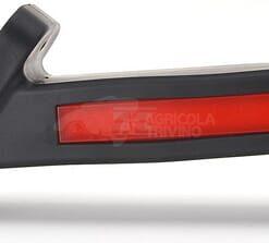 Luz intermitente LED dcho., 12-24 V, 184,9 x 58 x 145,5 mm, Kramp