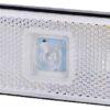 Luz de galibó LED, 0,4 / 0,7 W, rectangular, 12 / 24 V, blanca, 112 x 45 x 11 mm, 1 LED, gopart 8 Luz de galibó LED, 0,4 / 0,7 W, rectangular, 12 / 24 V, blanca, 112 x 45 x 11 mm, 1 LED, gopart