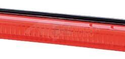 Luz de galibó LED, 0,5 / 1 W, rectangular, 12 / 24 V, roja, 255 x 24 x 27 mm, 2 LED, gopart