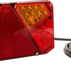 Luz trasera multifunción LED, rectangular, dcha., 12-24 V, 242 x 134 x 36,5 mm