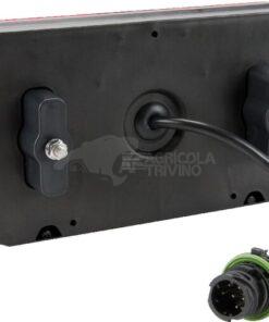 Luz trasera multifunción LED, rectangular, dcha., 12-24 V, 242 x 134 x 36,5 mm, 7 pines, Kramp 18 Luz trasera multifunción LED, rectangular, dcha., 12-24 V, 242 x 134 x 36,5 mm, 7 pines, Kramp