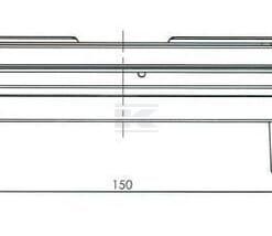 Luz trasera multifunción Izda. LED, rectangular, 12-24 V, 242 x 134 x 36,5 mm, 7 pines, Kramp