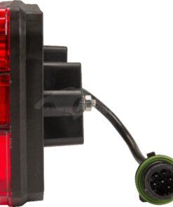 Luz trasera multifunción Izda. LED, rectangular, 12-24 V, 242 x 134 x 36,5 mm, 7 pines, Kramp