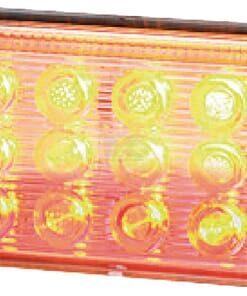Luz trasera multifunción Izda. LED, rectangular, 12-24 V, 107,4 x 46,7 x 23 mm, 5 pines, Kramp