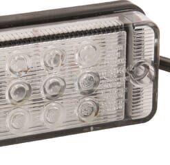 Luz trasera multifunción Izda. LED, rectangular, 12-24 V, 107,4 x 46,7 x 23 mm, 5 pines, Kramp