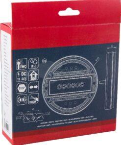 Luz trasera multifunción LED, redonda, 12-24 V, Ø 140 mm, Kramp