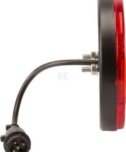 Luz trasera multifunción LED, redonda, 12-24 V, Ø 140 mm, 5 pines, Kramp 11 Luz trasera multifunción LED, redonda, 12-24 V, Ø 140 mm, 5 pines, Kramp