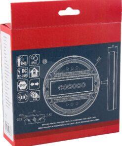 Luz trasera multifunción LED, redonda, 12-24 V, Ø 140 mm, 5 pines, Kramp