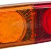 Luz trasera multifunción Izda. LED, rectangular, 12-24 V, 200 x 70 x 60 mm, 5 pines, Kramp
