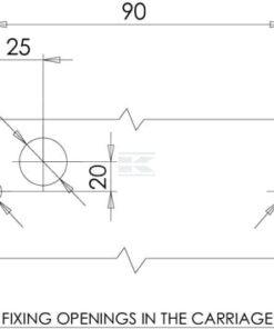 Luz trasera multifunción LED, rectangular, dcha., 12-24 V, 287,5 x 100,5 x 65 mm, Kramp