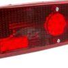 Luz trasera multifunción Izda. LED, rectangular, 12-24 V, 287,5 x 100,5 x 65 mm, Kramp