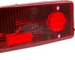 Luz trasera multifunción Izda. LED, rectangular, 12-24 V, 287,5 x 100,5 x 65 mm, Kramp