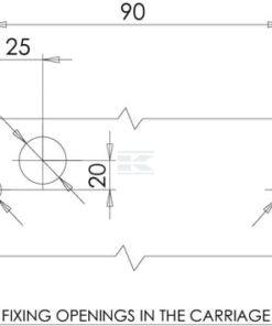 Luz trasera multifunción Izda. LED, rectangular, 12-24 V, 287,5 x 100,5 x 65 mm, 5 pines, Kramp