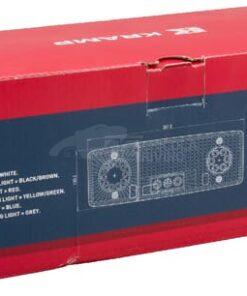 Luz trasera multifunción Izda. LED, rectangular, 12-24 V, 287,5 x 100,5 x 65 mm, 5 pines, Kramp