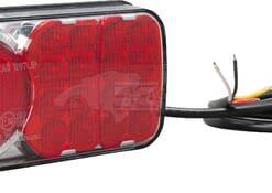Luz trasera multifunción Izda. LED, rectangular, 12-24 V, 200,5 x 85 x 40 mm