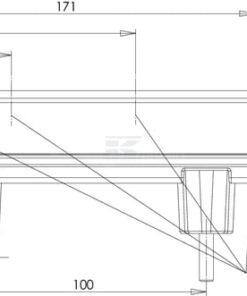 Luz trasera multifunción Izda. LED, rectangular, 12-24 V, 200,5 x 85 x 40 mm, Kramp