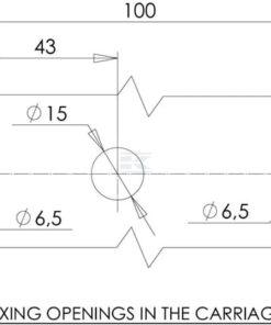 Luz trasera multifunción Izda. LED, rectangular, 12-24 V, 200,5 x 85 x 40 mm, Kramp
