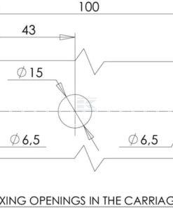Luz trasera multifunción Izda. LED, rectangular, 12-24 V, 200,5 x 85 x 40 mm, Kramp
