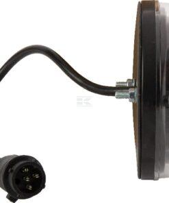 Luz trasera multifunción LED, redonda, 12-24 V, Ø 115 mm, 5 pines, Kramp