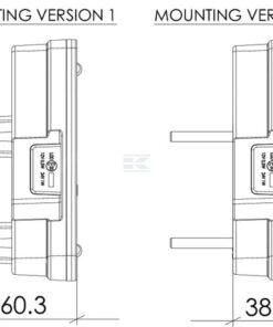 Luz trasera multifunción LED, triangular, dcha., 12-24 V, 163 x 144 x 38,8 mm, Kramp