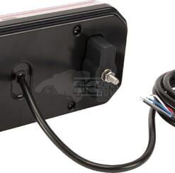 Luz trasera multifunción Izda. LED, rectangular, 12-24 V, 236 x 104 x 61,5 mm, Kramp