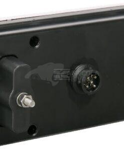 Luz trasera multifunción Izda. LED, rectangular, 12-24 V, 236 x 104 x 61,5 mm, 5 pines, Kramp
