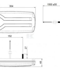 Luz trasera dcha. LED