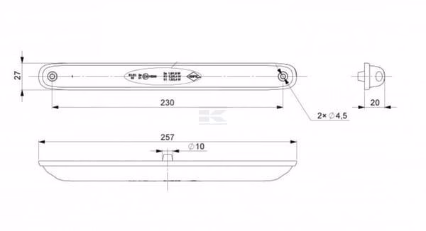 Luz trasera LED 5 Luz trasera LED