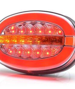 Luz trasera rectangular multifuncional dinámica LED 12-24V KRAMP