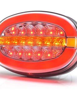 Luz trasera rectangular multifuncional LED 12-24V KRAMP