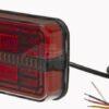 Luz trasera rectangular multifuncional LED 12-24V, 200,5 x 85,3 x 28,9 mm, Kramp